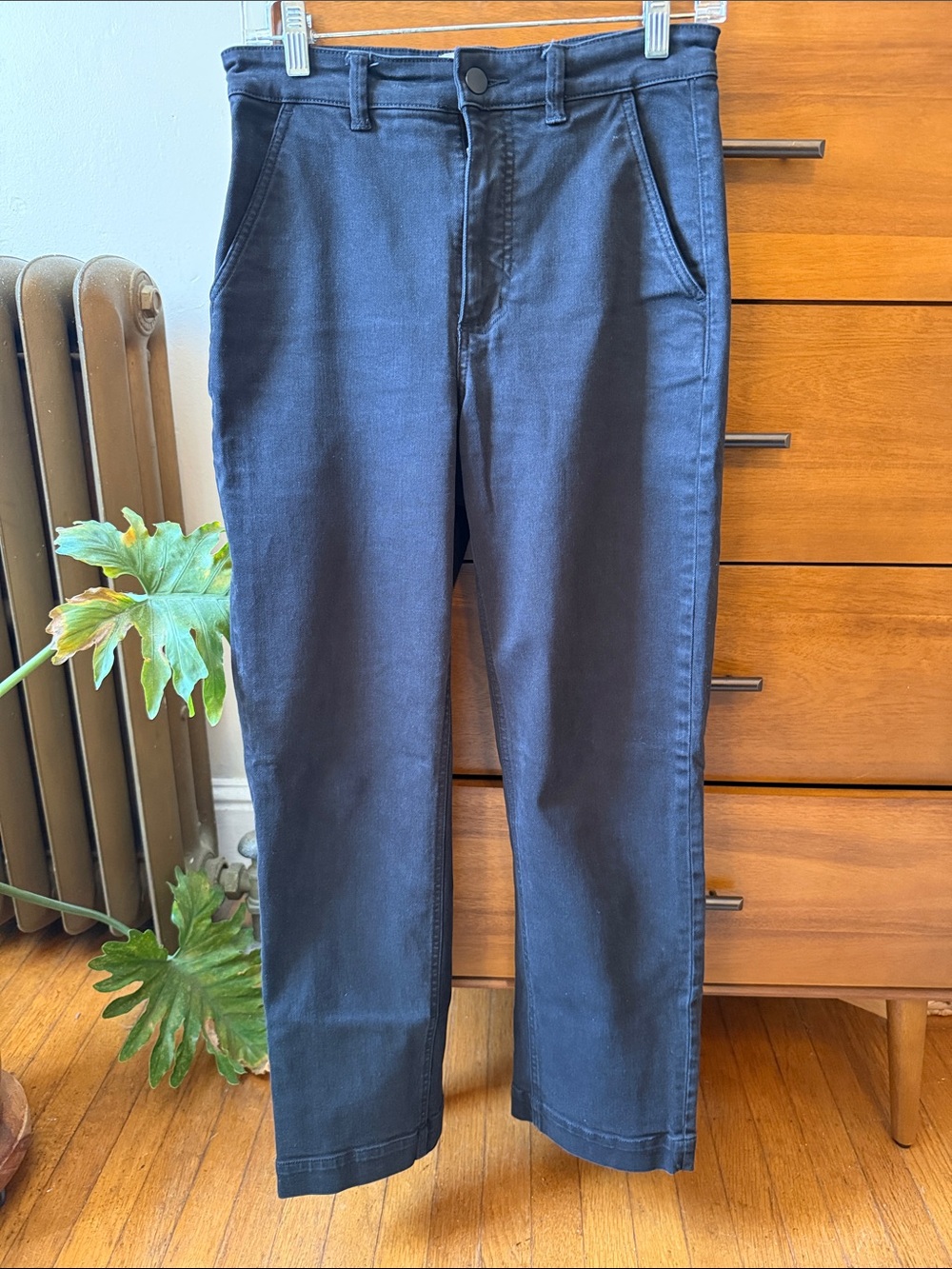 Everlane Women’s Black Straight-Leg Denim Jeans Sz Small 4